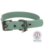 Водоустойчив кучешки нашийник Trixie CityStyle Collar, PVC в светлозелен цвят