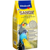 Vitakraft - 3 Plus - високоминерализиран, трикомпонентен пясък за малки птички 2,5 кг.