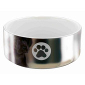Керамична купа Trixie Ceramic Bowl в сребърен цвят