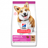 Hill's Science Plan Small&Mini Adult с агнешко и ориз - Пълноценна суха храна за дребни и миниатюрни породи кучета в зряла възраст 1-6 години