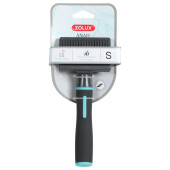 Четка за кучета Zolux ANAH Slicker Retractable с прибиращи се зъбци за лесно почистване