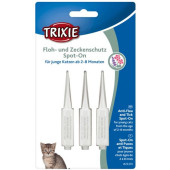  Противопаразитни пипети Trixie Spot-On flea and tick protection, kitten за малки котета 