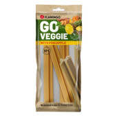Вегетариански дентални лакомства  Flamingo Veggie stick Pineapple дъвчащи пръчици с вкус на ананас 18 см