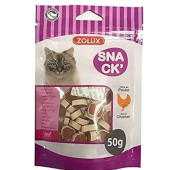 Лакомство за котки Zolux Cat Mini chicken sushi суши с 56% Пилешко месо