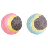 Комплект от две тенис топки Flamingo Tennis ball  за куче