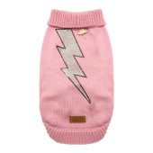 Кучешки пуловер Croci Sweater Thunder в розов цвят
