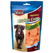 Trixie Premio Chicken Coins - Лакомство за кучета с пилешко месо под формата на монетки 100гр