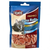 Trixie Premio Light Tuna Rolls - Лакомство за котки с риба тон 50 гр