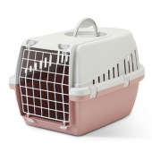 Транспортна клетка Savic Trotter 1 Soft Pink за котки и кучета до 5 кг