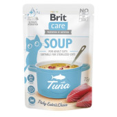 Деликатесен пауч за котки Brit Care Cat Soup with Tuna супа с риба тон, БЕЗ зърнени култури