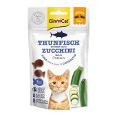 Хрупкаво лакомство за котки GimCat Crunchy Snacks Tuna & Zucchini с риба тон и тиквички, БЕЗ зърнени култури