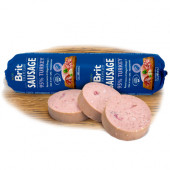 Brit Sausage Turkey 95% деликатесен салам за кучета с пуйка