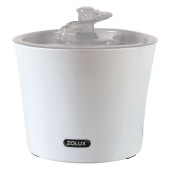 Фонтан за прясна вода Zolux Calypso Water fountain 3L подходящ за кучета и котки в сив цвят