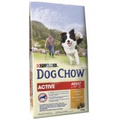 Суха храна за куче  Purina Dog Chow Active пиле 14кг.