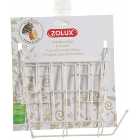 Метална хранилка за сено Zolux - за чисто и сухо сено, защитено от замърсяване на земята