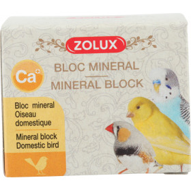 Zolux минерално блокче за папагали, канарчета и екзотични птички