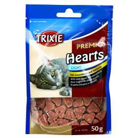 Trixie Premio Hearts - Лакомство за котки с пилешки гърди 50 гр