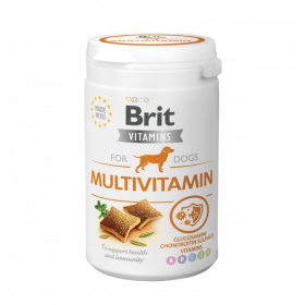 Хранителна добавка за кучета Brit Vitamins Multivitamin  витамини за поддържане на имунитета и доброто физическо състояние, под формата на лакомство