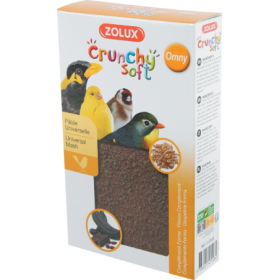 Zolux - мека храна за всеядни птици с ракообразни 150г