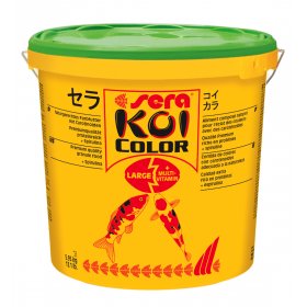 Храна за подсилване на цветовете на риби Кои SERA KOI COLOR LARGE 21000мл.