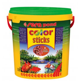Храна за риби спомагаща подобряването на цветовете SERA COLOR STICKS 1000мл.