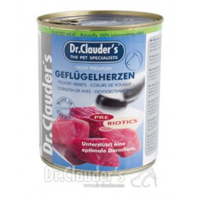 Кучешка храна Selected Meat Geflugelherzen - пилешки сърца /Pre Biotics/ Dr. Clauder 