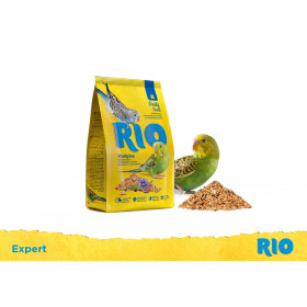 Ежедневна храна за вълнисти и малки папагали RIO FOOD FOR BUDGIES с червено просо, ленено семе и водорасли