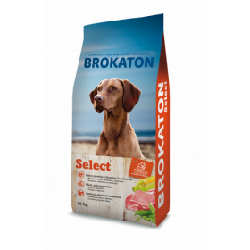 Суха храна за кучета Brokaton Select 20 кг. с три вида месо