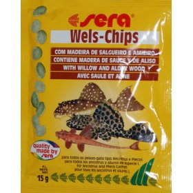 Чипс за придънни рибки SERA WELS-CHIPS 15гр.