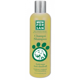MEN FOR SAN Anti-Dandruff Shampoo - шампоан, приготвен с екстракт от лимон, мощна активна съставка срещу пърхот и лющене на кожата 300 мл.