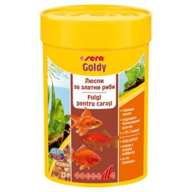 Sera Goldy храна за златни и студеноводни рибки 250мл.