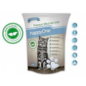 Биоразградима, силиконова тоалетна HappyOne Silica Litter 3.8
