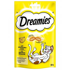 Dreamies cheese - лакомство за котки с вкус на сирене 60гр.