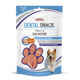 Дентално лакомство Record Dental Snack  - филе от сьомга с цикория и червена боровинка 