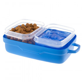 Ferplast - Pet Risto - кутия за храна и вода при пътуване 20 / 12 / 7 см.