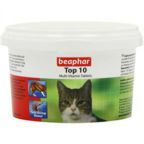Beaphar Top 10 - мултивитамини за котки 180 бр.