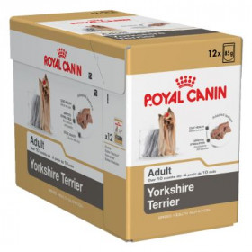 Пауч Royal Canin Yorkshire Terrier Adult 85 гр. -  специално за порода Йоркширски териер, над 10 месеца