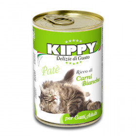 KIPPY CAT WHITE MEATS - Консервирана храна за котки с бели меса 400гр