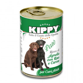Консервирана храна за кучета KIPPY Lamb, Rice & Carrots - с агне, ориз и моркови 400гр