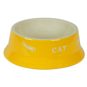 Керамична котешка купичка за храна и вода Kerbl Ceramic Bowl Cat 200 мл