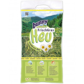 Bunny - Fresh Grass Hay Camomile - сено от свежи треви, билки и цвят от лайка 500 гр.
