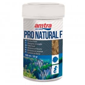 Храна на люспи AMTRA PRO NATURAL FLAKE 100% натурална, подходяща за аквариумни риби