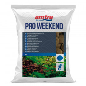 Храна в потъващи таблетки AMTRA PRO WEEKENDS с бавно освобождаване за хранене на риби по време на кратки периоди на отсъствие 