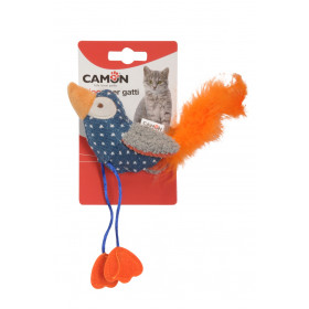 Camon Cat toy with catnip - Feathered bird - котешка играчка