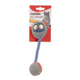 Camon Cat toy with catnip - Cat with spring - котешка играчка