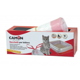 Camon Spa - ароматизирани пликчета за котешка тоалетна, за по-лесно почистване 50x40см. / 10бр.