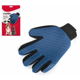 Гумена ръкавица за разресване на късокосмести кучета