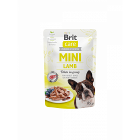 Brit Care Mini Lamb fillets in gravy - пауч за кучета от малките породи с агнешко