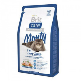 Суха храна  за котки Brit Care Indoor Monty за котки, живеещи в затворени пространства с прясно пилешко и пуешко месо