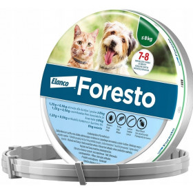 Foresto - противопаразитна каишка, с действие до 8 месеца, 38 см., за кучета до 8 кг.